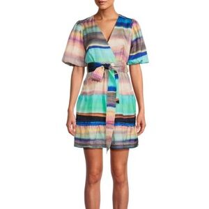 MARIE OLIVER
Callie Silk Blend Mini Dress